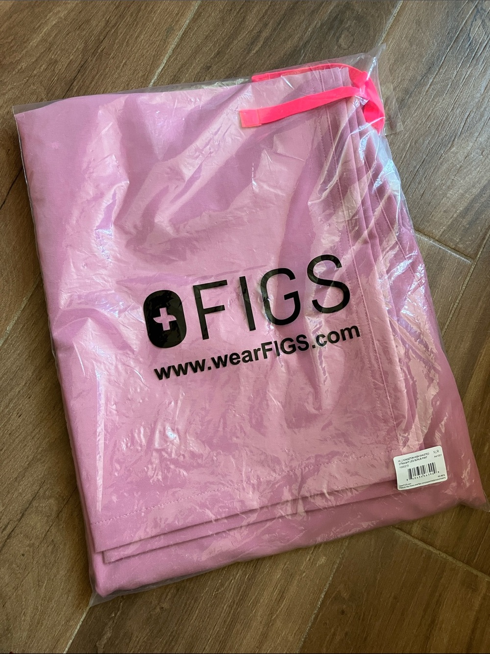 •Figs• Livingston Pink Mauve Scrub Pants - Picture 3 of 4